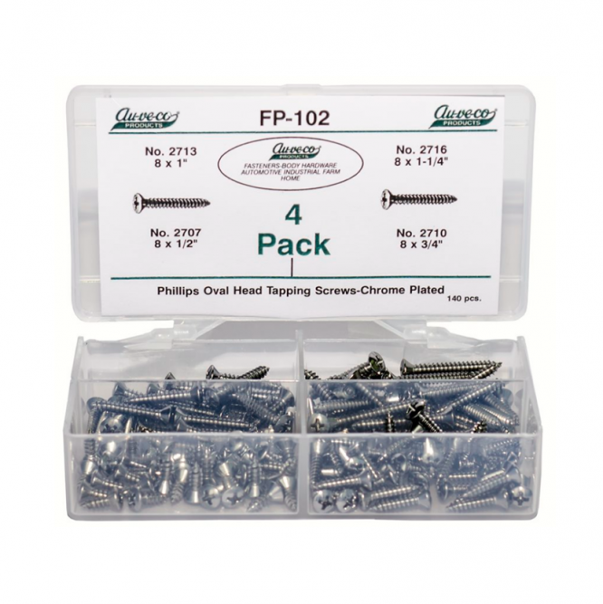 35-102 Oval Head Tapping Screws