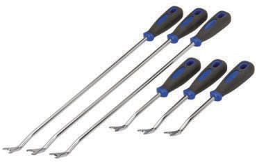 Gebildet 6pcs Auto Trim Edelstahl Removal Tool, Auto Innentür