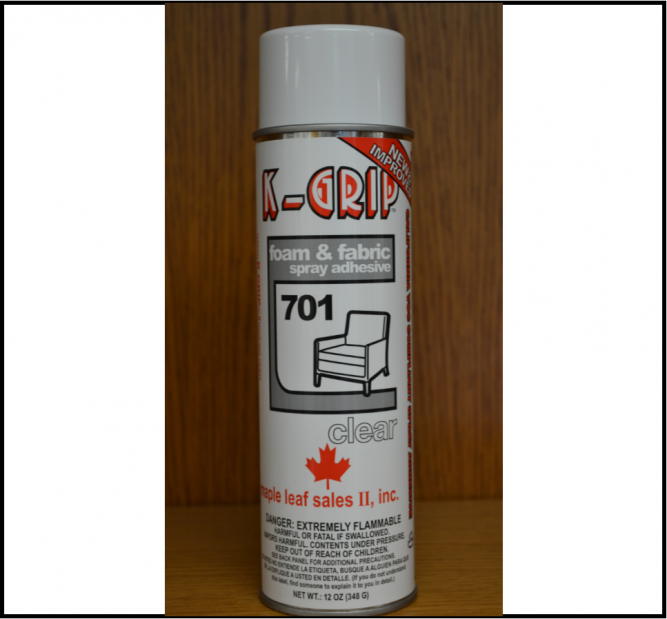 Camie 513 Fast Tack Upholstery, Foam and Fabric Low VOC Spray Adhesive