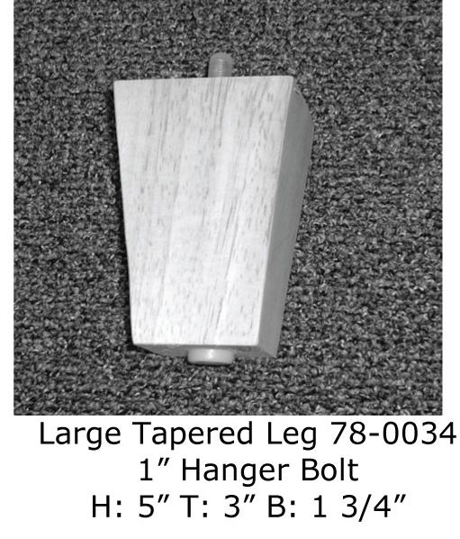 Large Tapered Leg