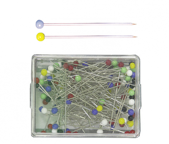 Glass Head Pins