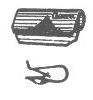 16-12069 upholstery trim clips