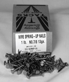 13 ga. webbing nails