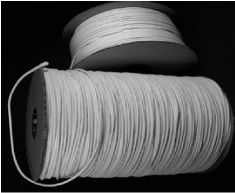White supreme fiber welt cord